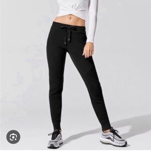 Alo Yoga Lounge Moto Jogger Pants XS black